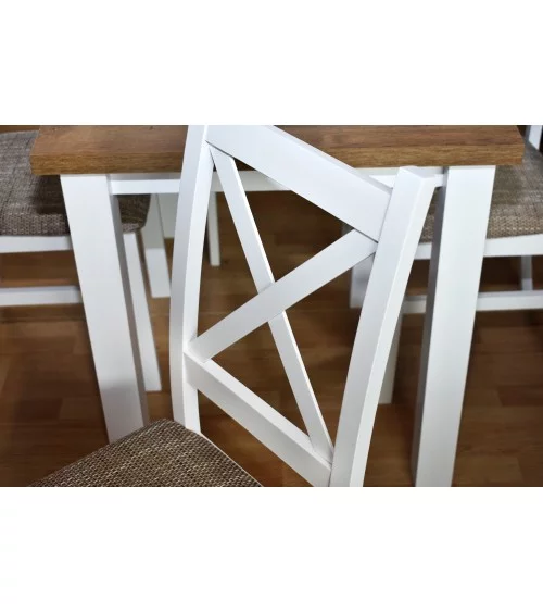 Komplet stół i 4 krzesła Krzyżak 2019