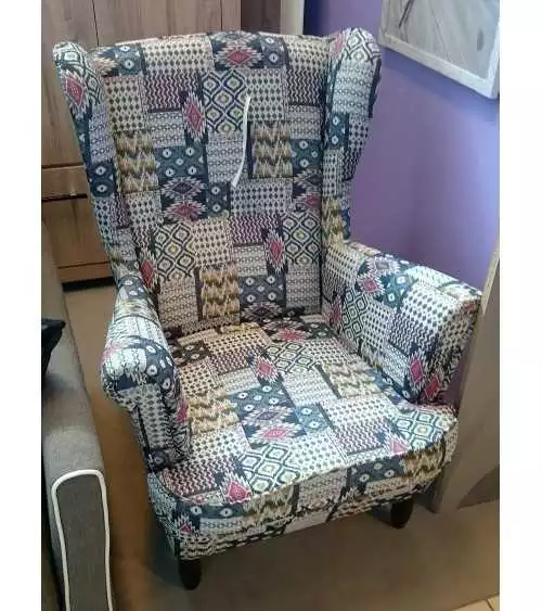 Mini fotel Uszak Kominkowy dla dzieci