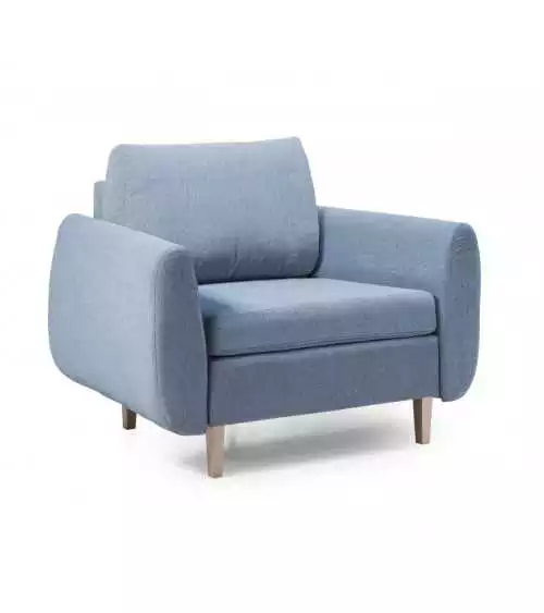 Nowoczesny zestaw sofa DL z funkcją spania i dwa fotele do salonu Jaśmin Gaw