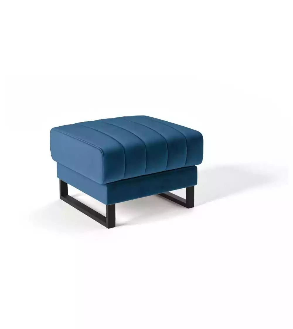 Wygodna pufa do salonu z kolekcji Loft canv