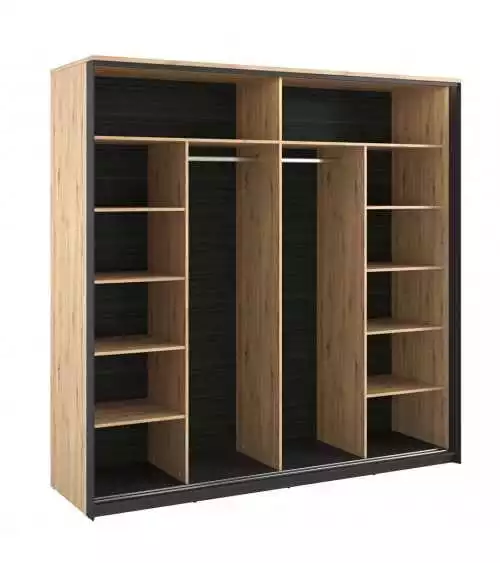 Szafa ubraniowa w loftowym stylu Quant QS-01