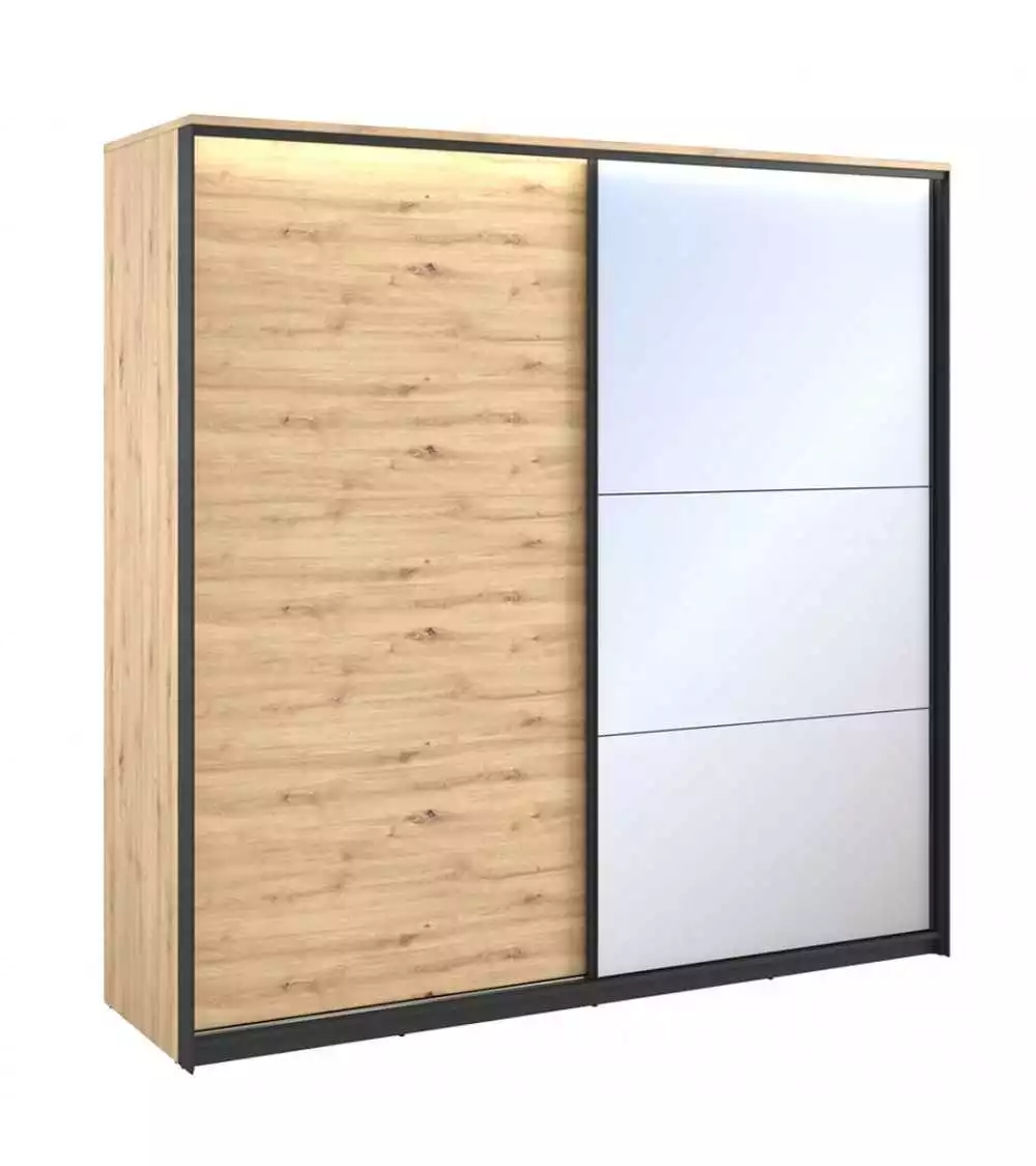 Szafa ubraniowa w loftowym stylu Quant QS-01