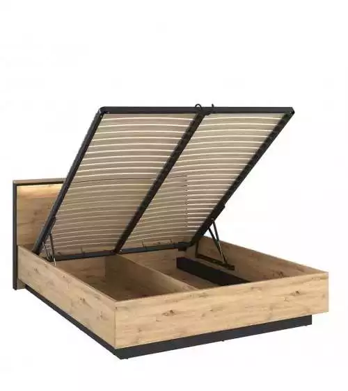 Łóżko w loftowym stylu Quant QS-02 180