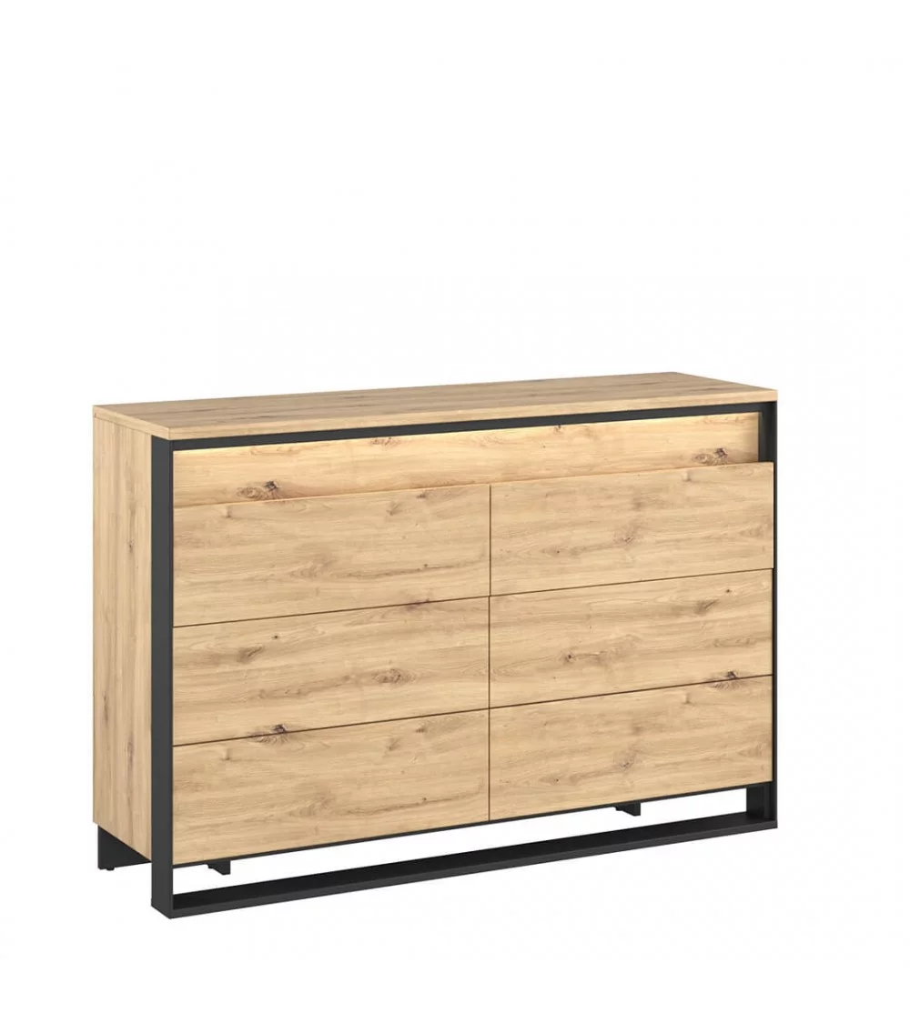 Komoda w loftowym stylu Quant QS-04