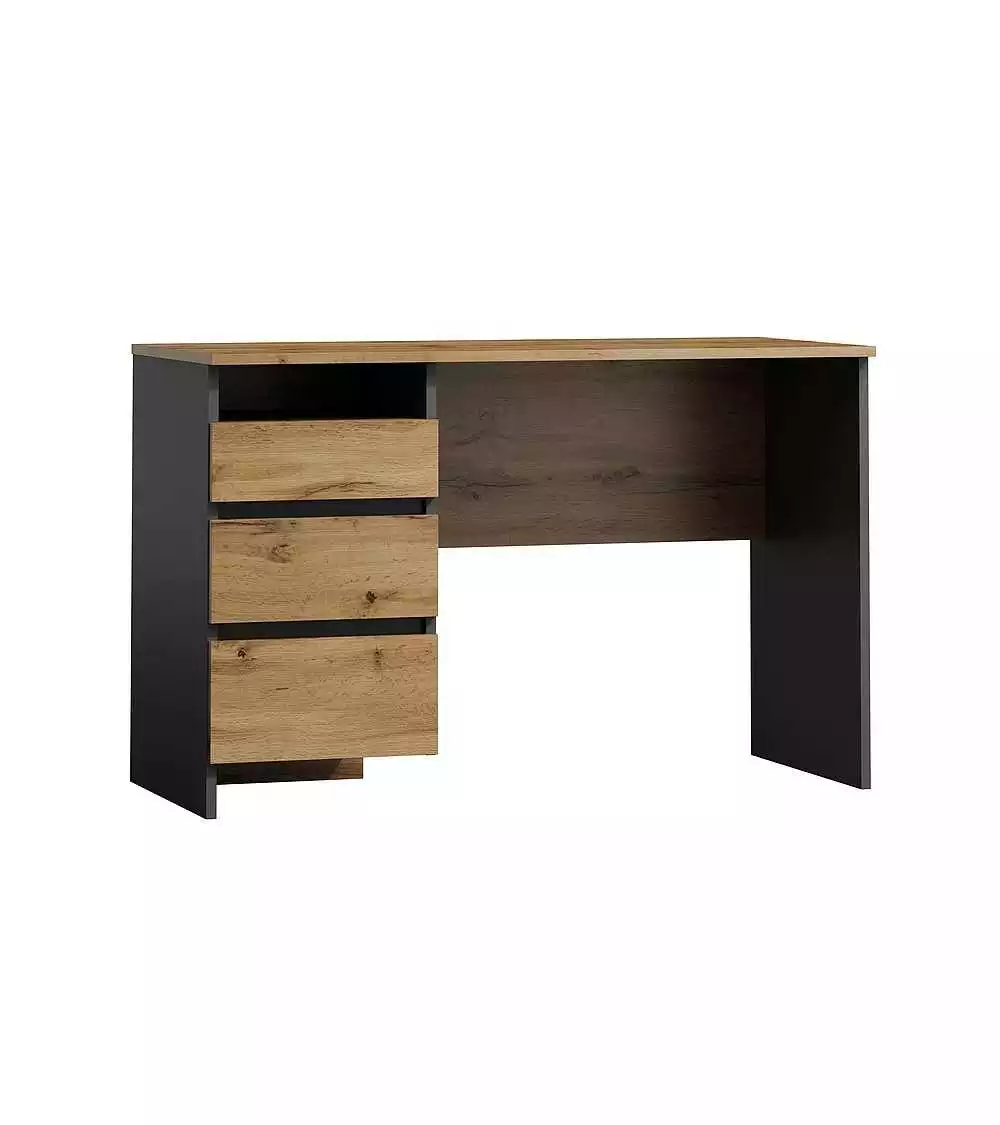 Biurko dąb woltan antracyt B-005 SIG