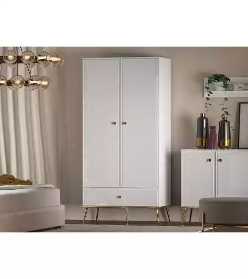 Minimalistyczna szafa GOLDIN 01 do salonu