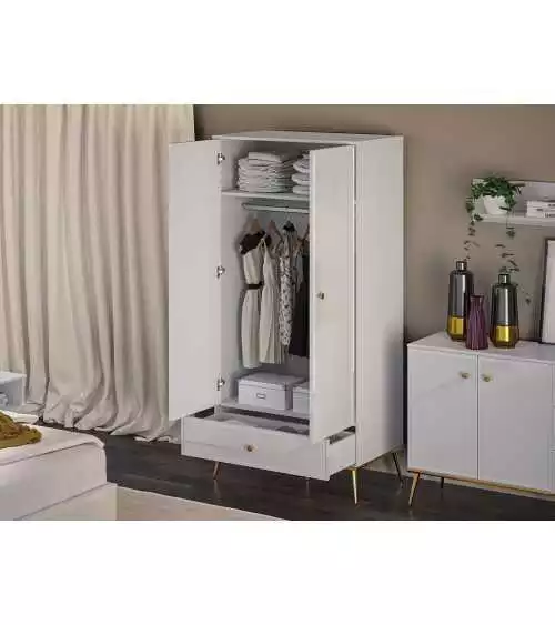 Minimalistyczna szafa GOLDIN 01 do salonu