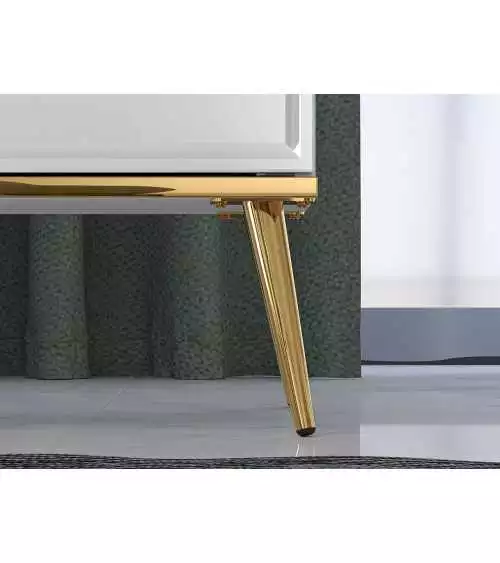 Pojemna komoda GOLDIN 04 z połyskiem