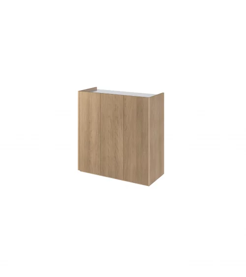 Komoda EASY biały połysk/dąb scandi EA-03
