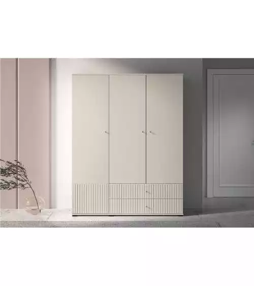 Szafa trzydrzwiowa w kolorze Cashmere SOPHIE 22