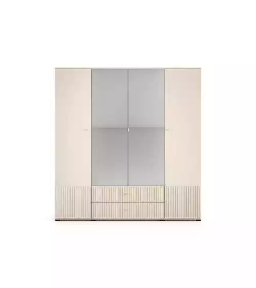 Szafa z lustrem w kolorze Cashmere SOPHIE 23