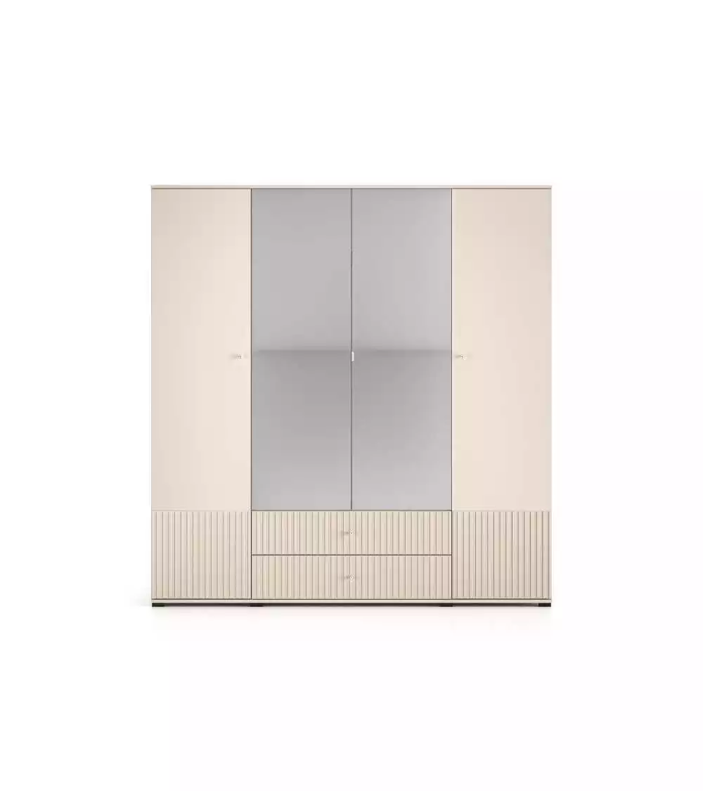 Szafa z lustrem w kolorze Cashmere SOPHIE 23